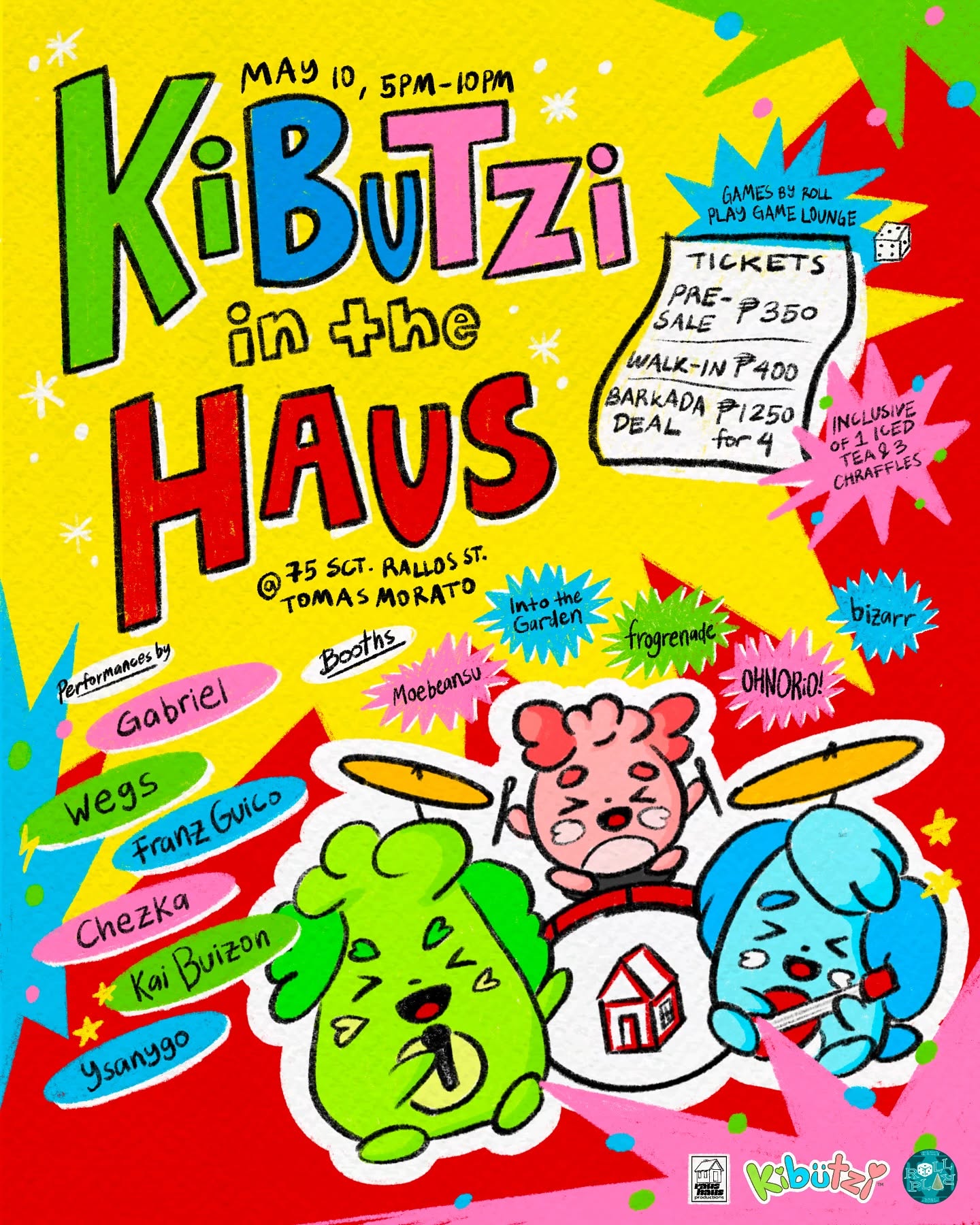 Kibutzi in the Haus Poster